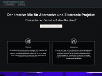 sounddesign-pro.com Webseite Vorschau