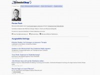 scientoskop.ch Webseite Vorschau