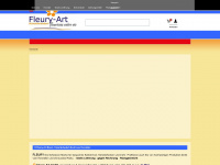 fleury-art.com Webseite Vorschau