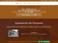 sinai-bedouin.com Webseite Vorschau
