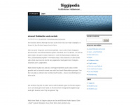siggipedia.wordpress.com Webseite Vorschau