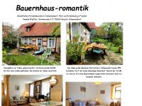 bauernhaus-romantik.com Webseite Vorschau