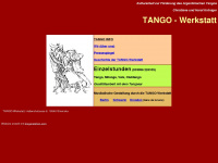 tango-werkstatt.com Webseite Vorschau
