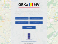 orka-mv.de Webseite Vorschau