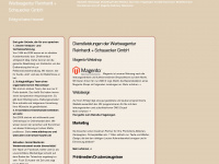 werbeagentur-reinhardt-schauecker.de Webseite Vorschau