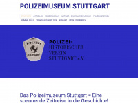 polizeimuseum-stuttgart.de Webseite Vorschau
