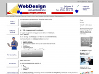 webdesign-goldhahn.de Webseite Vorschau