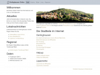 oerlinghausen.com Webseite Vorschau