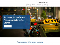 taxi-pletzer.de Webseite Vorschau