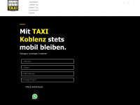 taxi-koblenz.net Webseite Vorschau