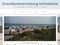 schmedicke.com Webseite Vorschau
