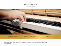 klavierhaus-michael-fiech.de Webseite Vorschau