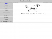 themahund.de Webseite Vorschau