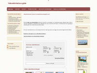vakantiehuizengids.com Webseite Vorschau