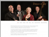 dance-of-joy.de Webseite Vorschau