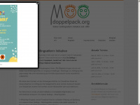 doppelpack.org Webseite Vorschau