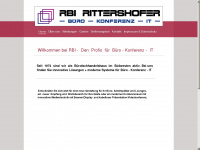 rbi-rittershofer.de Webseite Vorschau