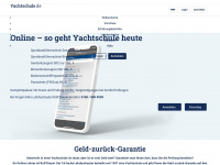 yachtschule.de Webseite Vorschau