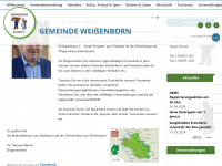 gemeinde-weissenborn.de Webseite Vorschau