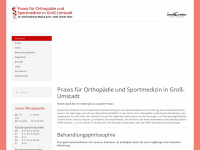 orthopaedie-gross-umstadt.de Webseite Vorschau