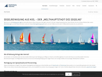 segelreinigung.net Webseite Vorschau