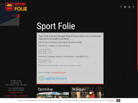 sport-folie.com Webseite Vorschau