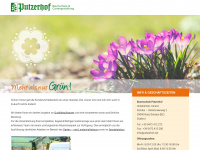 putzerhof.net Webseite Vorschau