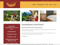 petaunerhof.com Webseite Vorschau