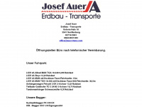auer-trans.com Webseite Vorschau