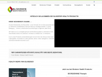 bloderer.com Webseite Vorschau