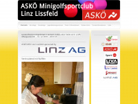minigolf-linz.com Webseite Vorschau