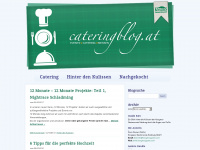 cateringblog.at Webseite Vorschau