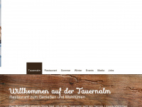 tauernalm.com Webseite Vorschau