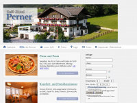 hotel-perner.com Webseite Vorschau