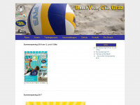 beachvolleygraz.com Webseite Vorschau