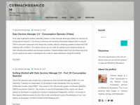 cormachogan.com Webseite Vorschau