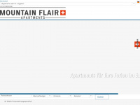 mountainflair.ch Webseite Vorschau