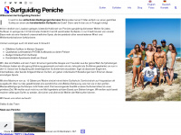 surfguidingpeniche.com Webseite Vorschau