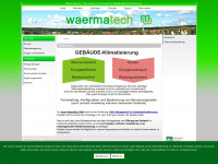 waermatech.com Webseite Vorschau