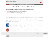 nord-revision.net Webseite Vorschau