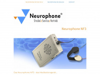 neurophone-energy.com Webseite Vorschau
