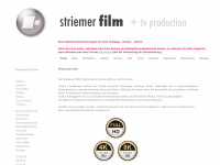 striemerfilm.com Webseite Vorschau