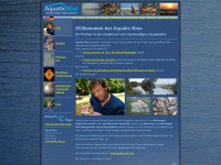 aquatic-blue.com Webseite Vorschau