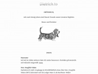 dietrich.to Webseite Vorschau
