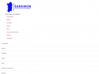 sardinien.biz Webseite Vorschau