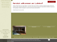 lobishof.com Webseite Vorschau