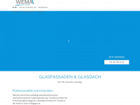 wema.ch Webseite Vorschau