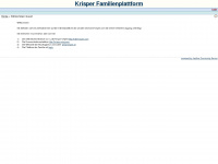 krisper.com Webseite Vorschau