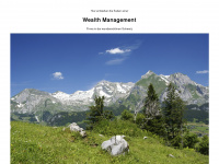 wealth-management.ch Webseite Vorschau