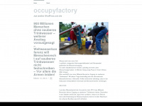 occupyfactory.wordpress.com Webseite Vorschau